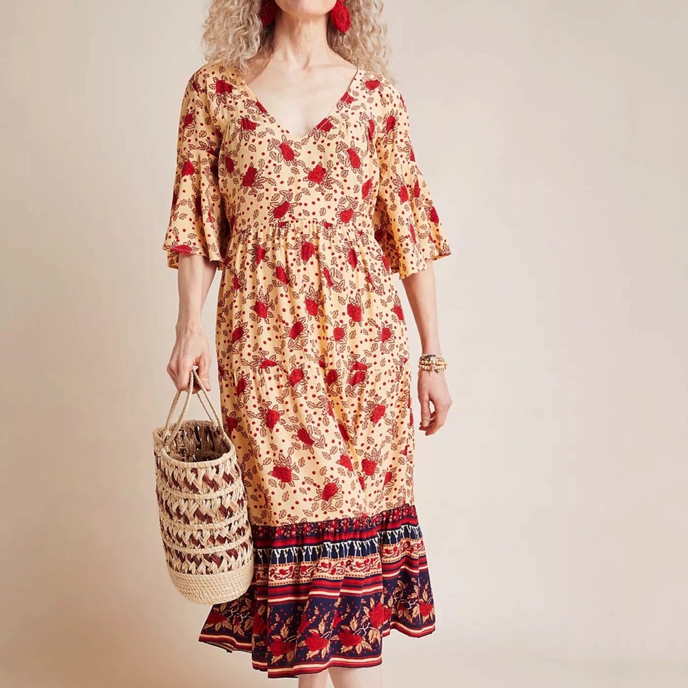 Faithfull the Brand Melia Midi Dress